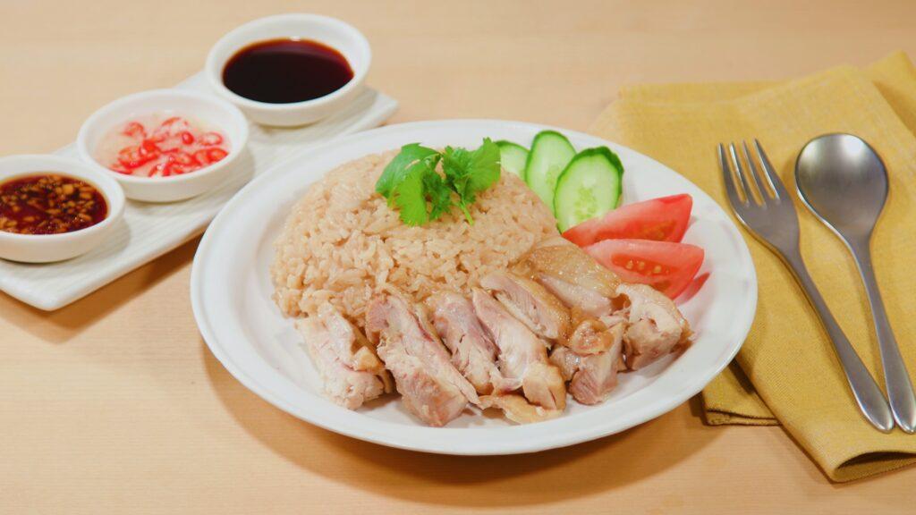 Hainanese Chicken Rice