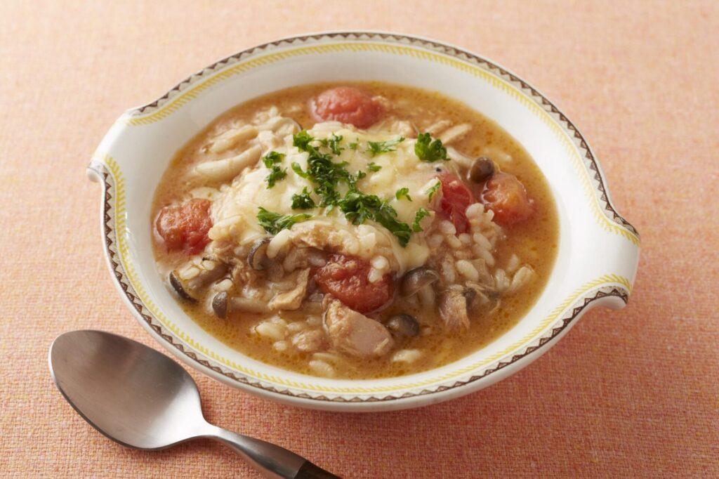 Cherry Tomato and Shimeji Mushroom Risotto