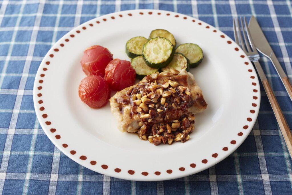 Teriyaki Chicken Breast with Nuts